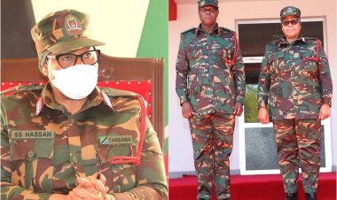 Mwitege izindi mpinduka mu ngabo" Perezida Samia "