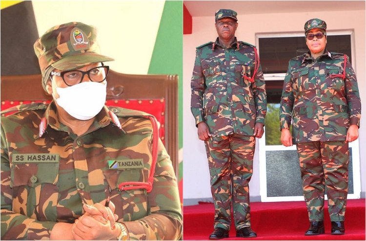 Mwitege izindi mpinduka mu ngabo" Perezida Samia "