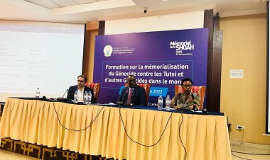 Jenocide yakorewe Abatutsi ndetse na Jenocide y'akorewe Ahayahudi bifite aho bihuriye"Minisitiri Bizimana"