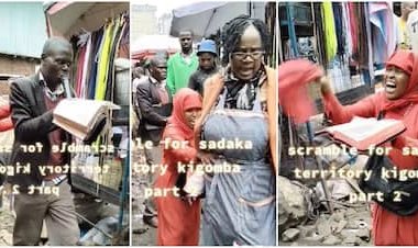 Abapasiteri babiri batukanye  umwe abwira undi ko ari umutubuzi