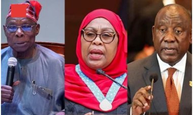 Suluhu,  Ramaphosa na   Obasanjo nibo bagiye kuba abahuza hagati ya Odinga na Ruto