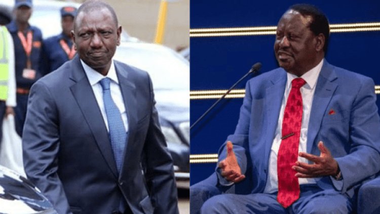 Raila Odinga agiye kweguza Perezida Ruto