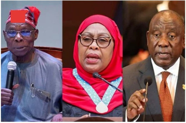 Suluhu,  Ramaphosa na   Obasanjo nibo bagiye kuba abahuza hagati ya Odinga na Ruto