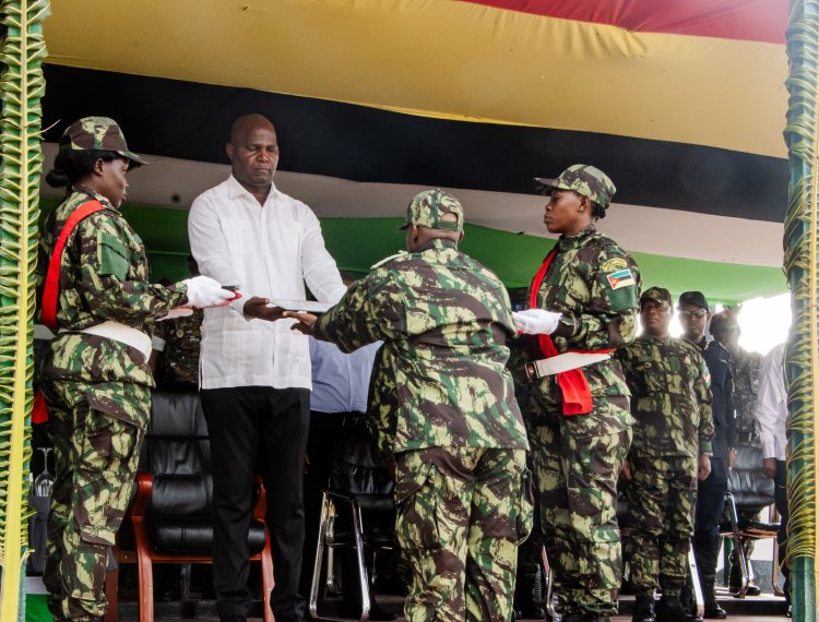 Msumbiji: Wanajeshi 525 wamefuzu kozi walio pewa na Jeshi la Rwanda