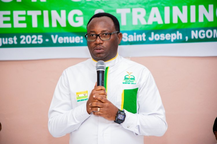 Hon Ntezimana yasabye abayoboke ba Green Party kudatinya kwinjira muri Politiki