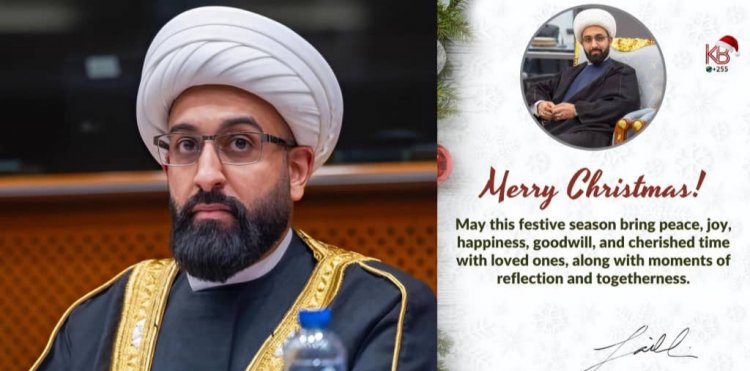 Imam Mohammad Tawhidi, amewatakia Wakristo wote  Krismasi njema