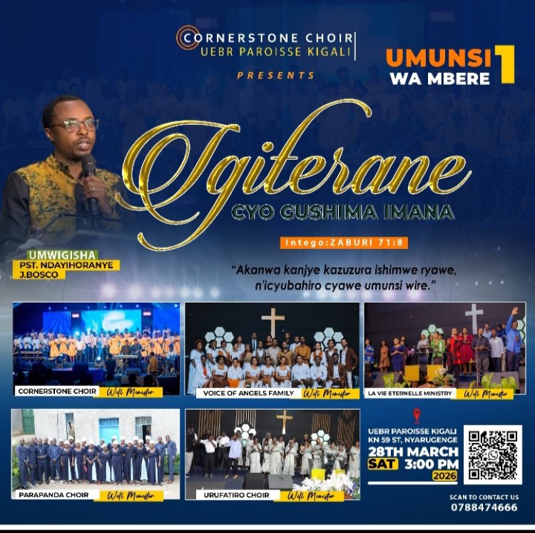 Cornerstone Choir yateguye igitaramo cy’iminsi ibiri  yatumiyemo Healing Worship Minitry